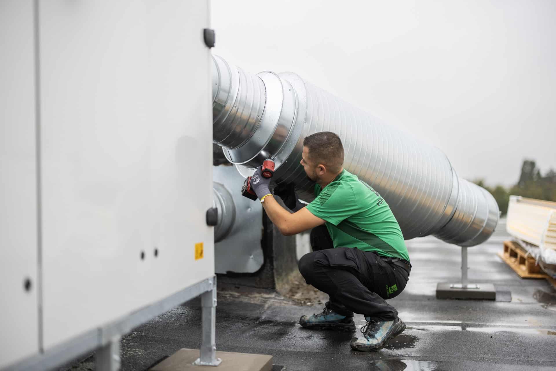 Nyt ventilationsanlæg