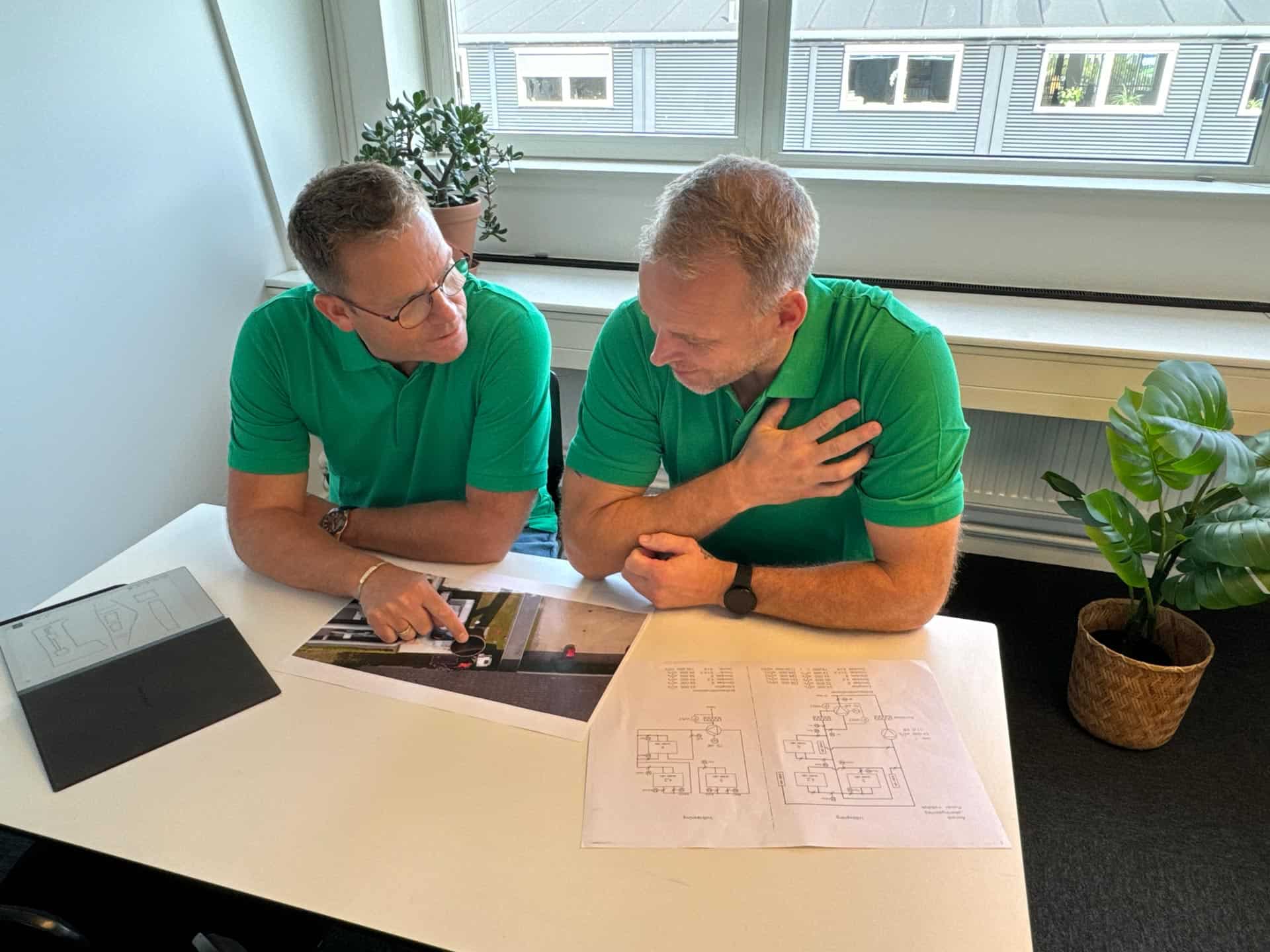 planlægning af entreprise omkring nyt ventilationsanlæg